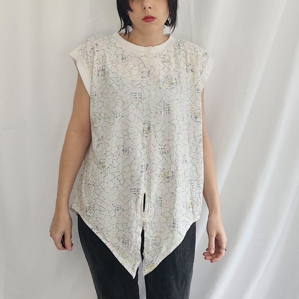 80s Beverly Hills Polo Club Sleeveless Top
